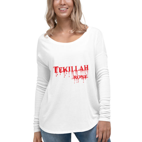 Tekillah Dripp Ladies' Long Sleeve Tee