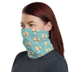 Turquoise T Neck Gaiter